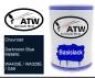 Preview: Chevrolet, Darkmoon Blue Metallic, WA433E / WA328E / G59: 500ml Lackdose, von ATW Autoteile West.